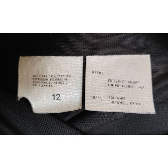 Bleyle Black 2-Button Jacket Blazer Size 12 - Picture 4 of 4